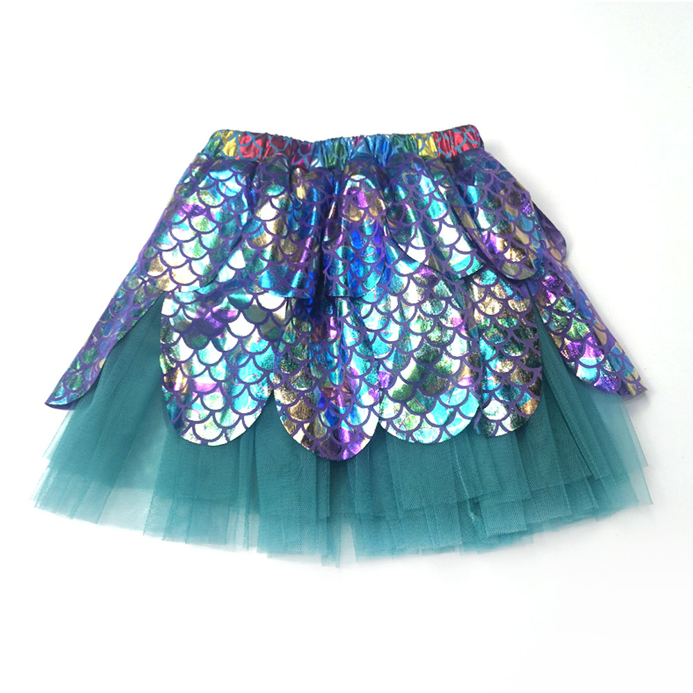 11003-Mermaid Sequin Tulle Skirt