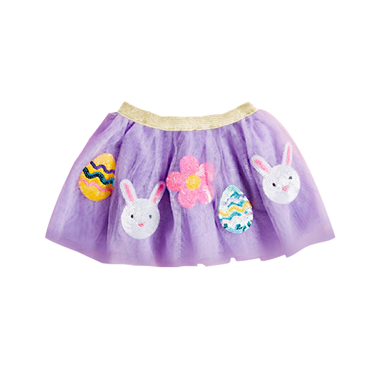 11004-Easter Bunny and Egg Tulle Skirt