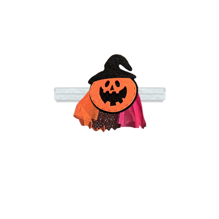 21021-Pumpkin Witch Headband for Kids