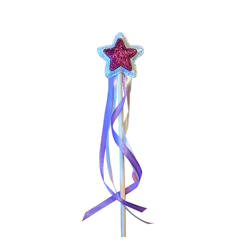 61034-Sparkling Star Ribbon Wand