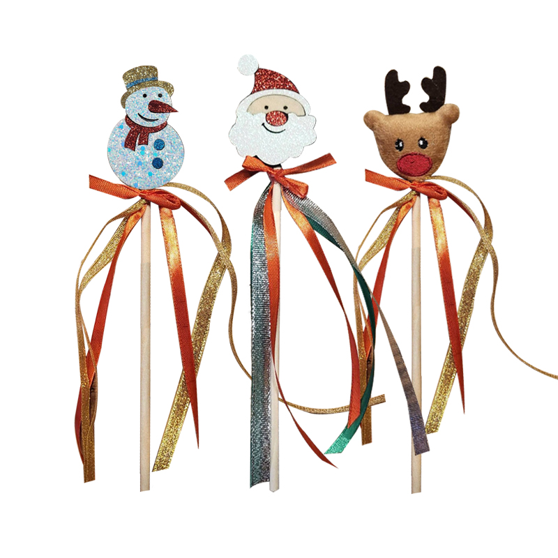 61035-Festive Christmas Character Wands