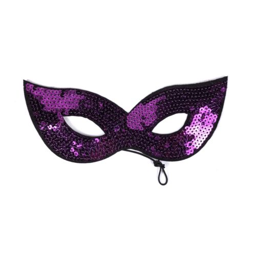 82005-Purple Sequin Eye Mask