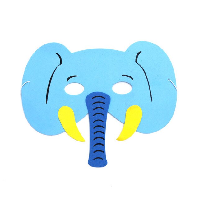 82008-Blue Elephant Foam Mask