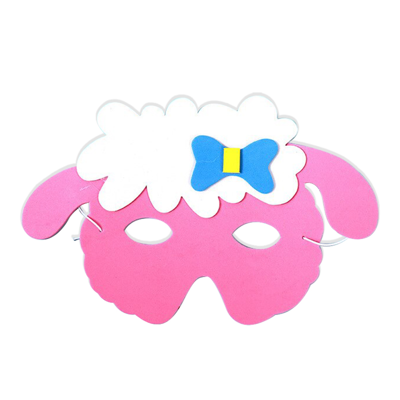 82009-Pink Sheep Mask