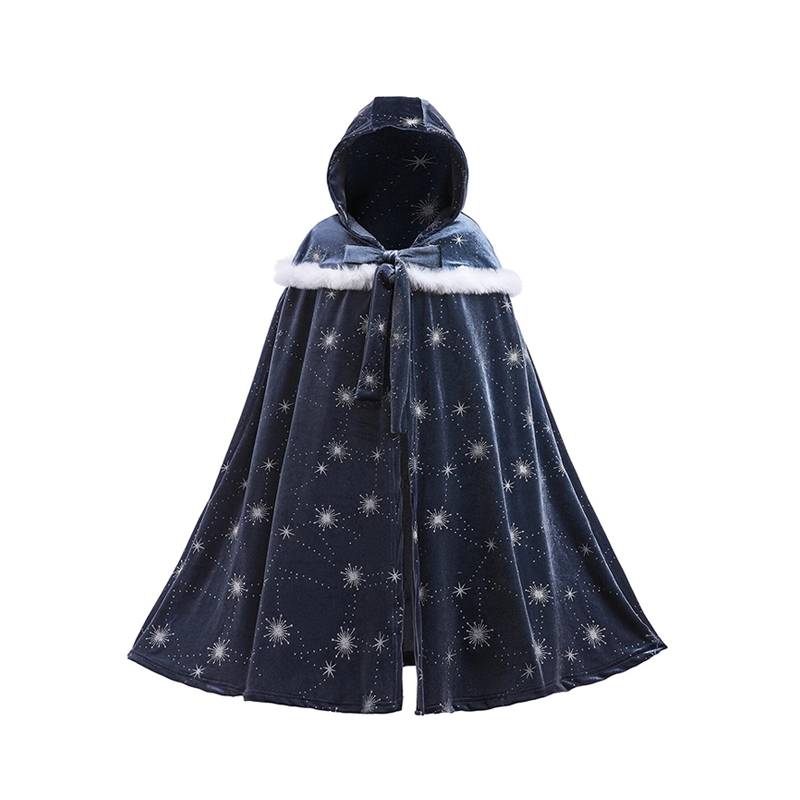 42003-Starry Night themed Velvet Cloak