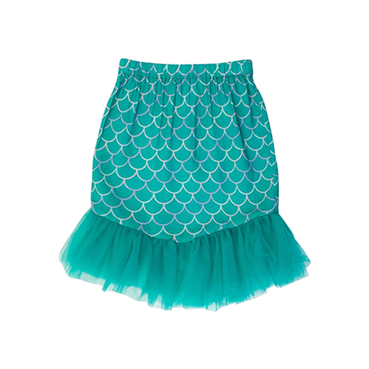 17003-Teal Mermaid - Inspired Skirt