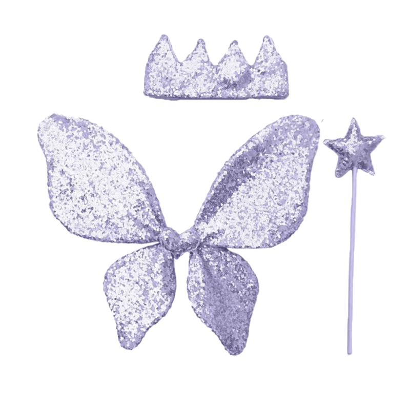 63008-Purple Fairy Dress - up Set