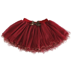 Burgundy tutu skirt