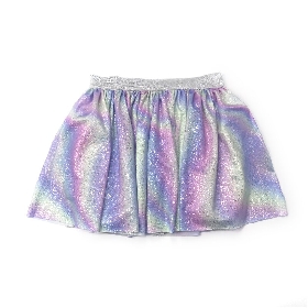 Rainbow sewuin kids skirt