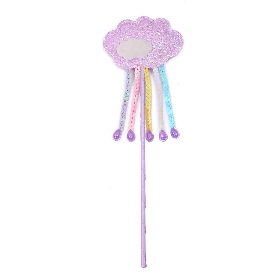 Purple cloud magic wand