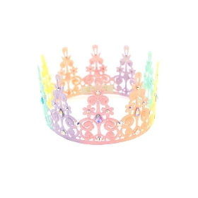 Rainbow birthday crown