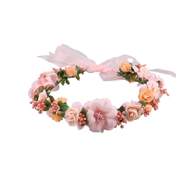 Flower trim garland