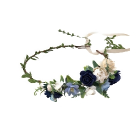 Flower trim garland