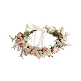 Flower trim garland