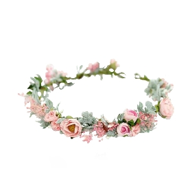 Flower trim garland