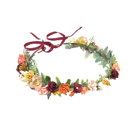 Flower trim garland