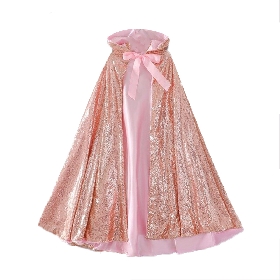 Sequin cloak