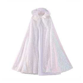 Sequin cloak