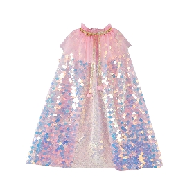 Pink sequin cape