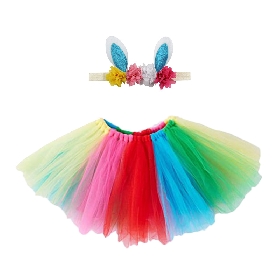 Easter rainbow tutu set