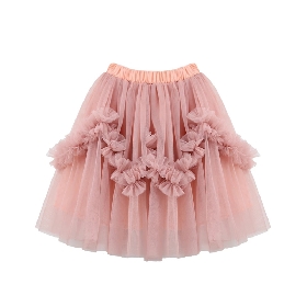 Ruffle solid tutu skirt