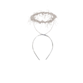 White Angel Halo Headband for Kids
