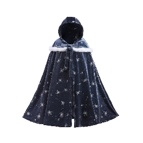 Starry Night themed Velvet Cloak